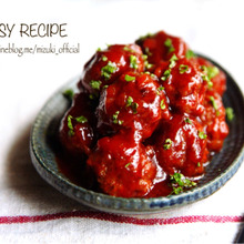 ♡作り置き・お弁当に♡揚げずに簡単ミートボール♡【#ひき肉#肉団子#節約】