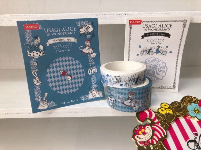 ダイソー♡メルヘンチックな〜アリスのマスキングテープ♡