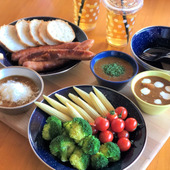 お花見やBBQにぴったりのエンタメレシピ 3種の味のカレーディップ