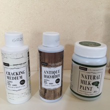 DIYに嬉しいダイソーのナチュラルミルクペイント