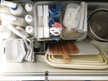 【収納アイデア】ジップロックはダイソーグッズで立ててみる