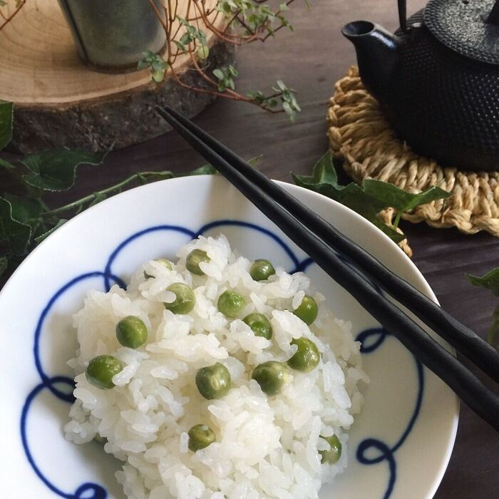 豆ごはん♪