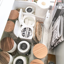 【100均】バインダースタンドスリムでキッチン収納♡