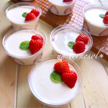 娘が大絶賛☆老化防止効果にオススメ☆混ぜて固めるだけ‼苺ヨーグルトケーキ