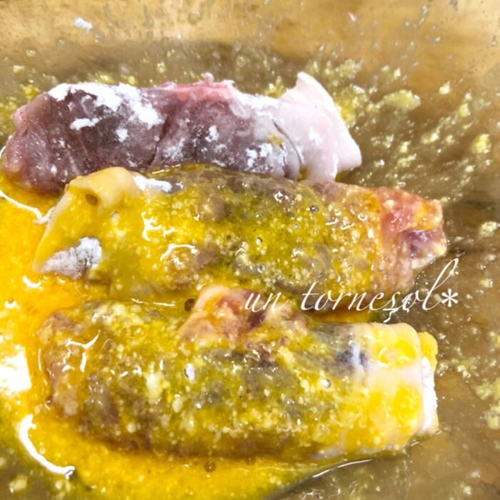 ④②が余ったら、一緒に焼いて!