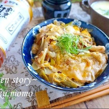 10分で完成!焦がしネギと柔らか豚の卵どんぶり