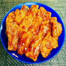 男子ウケ抜群*ご飯が進む!ケチャハニマス甘辛トンテキ