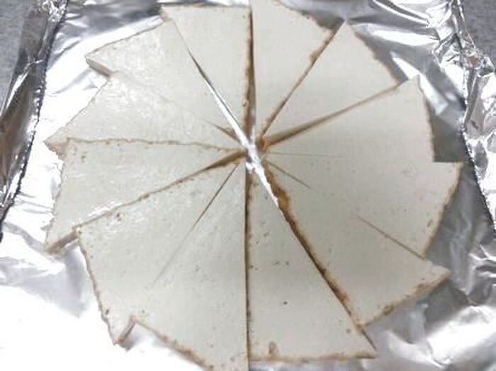 1.厚揚げを切る