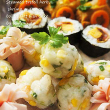 外側ツルルンもっちりなのに中がふわっふわ♪とっておき!お花見蒸し団子