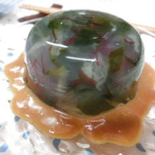 からし酢味噌が合います~♪ 海藻の寒天寄せ