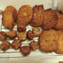 捨てる前にもうひと仕事~牛乳パックで油切り♪