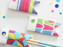 【簡単】折り紙で鯉のぼり箸袋の折り方とその他応用編♪