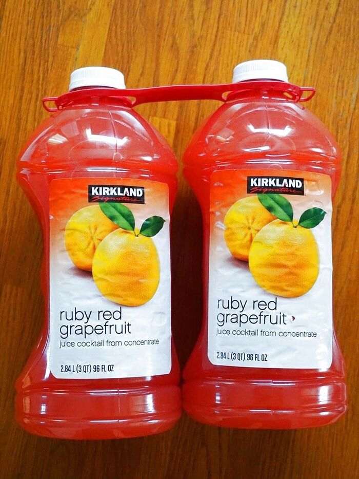 【コストコ】カークランド・ルビーレッドグレープフルーツジュースの楽しみ方♪