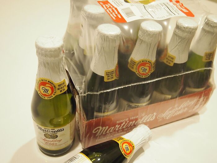 お洒落で美味しいと話題沸騰♪ コストコのMartinelli アップルサイダー