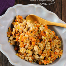 野菜たっぷり・五目そぼろ。作り置きに最適!