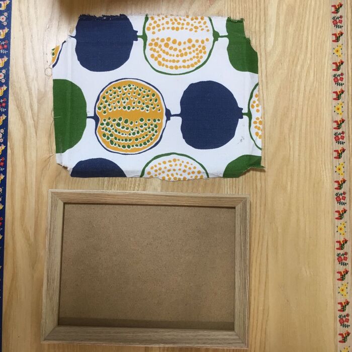 飾りなど、使った材料