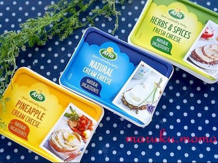 デンマーク王室御用達ブランドのクリームチーズ3種類は食べるべし♪