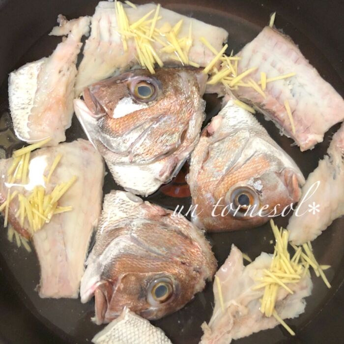 ②アクをとって味よく仕上げて☆