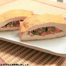 ボリュームたっぷり~簡単★厚揚げの野菜はさみ煮