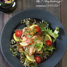 ハニーマスタードレモンチキン。