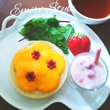 ペッパーフラワー『花柄トースト』で朝からお花見気分♪