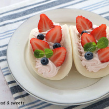 レンジで作る♪米粉の和風オムレット