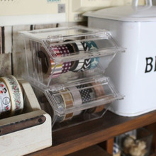 マステがコンパクトに収納!機能的かつインテリアとしても♪