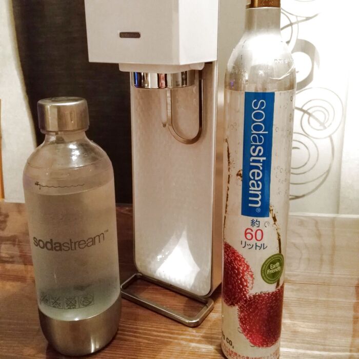 あれこれ活用!自宅で簡単♪生炭酸水☆“ソーダストリーム”