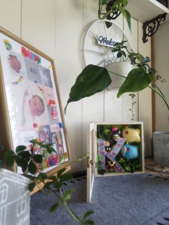 こんな風に飾って