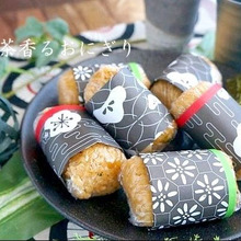 おもてなしにも使える♪京番茶香る✿モチモチおにぎり~3種類の具を楽しむ