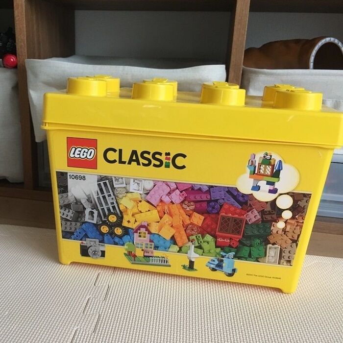 今までは何の疑問もなく黄色いボックスに収納。