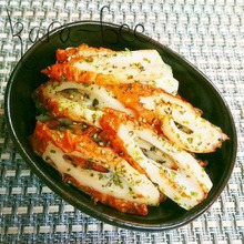 お弁当の隙間に*3分で簡単♪バジル塩バターちくわ