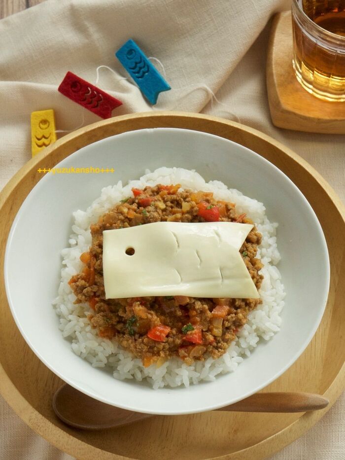 こどもの日に 煮込まずおいしいドライカレー