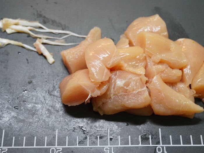 鶏肉の下処理