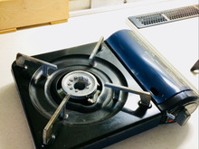 簡単❗️置くだけ❗️カセットコンロの収納