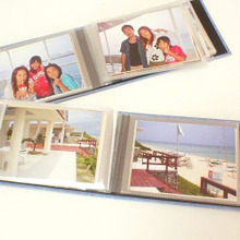 ダイソーの高見え★思い出をデニムのアルバムで収納