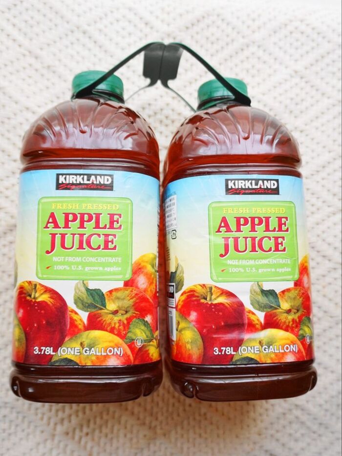 【コストコ】ストレート果汁100％！カークランド・アップルジュースの味とお値段