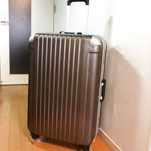 キャリーバックのキャスターカバーはDAISOの◯◯で対応