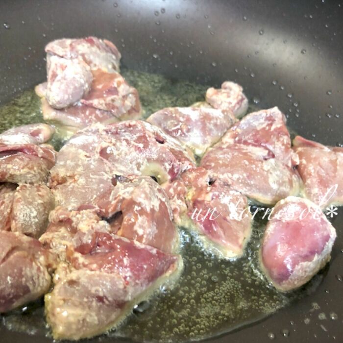 ②油ハネするので気をつけて!