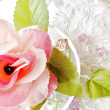 ?超簡単?さりげなくお花を飾ってみました…?節約?