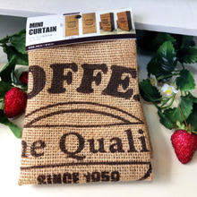 セリア★カフェ風インテリアにオススメのミニカーテン★