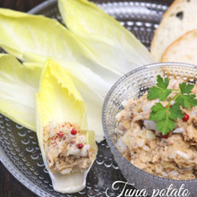 市販のお菓子で!ツナポテトの簡単ディップ。