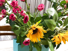 お花をもらったのに花瓶がない!時の応急処置