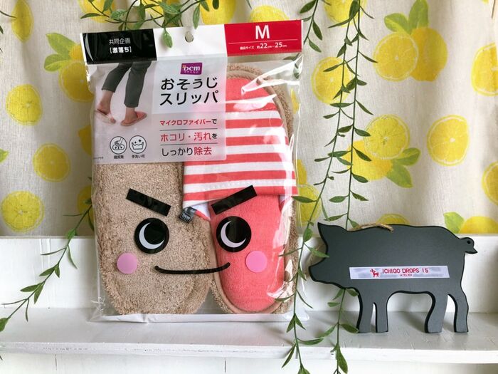 夏にオススメなドヤ顔〜DCMブランドおそうじスリッパ★
