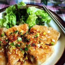 男子喜ぶがっつりご飯!油淋魚?でお魚離れ解消♪