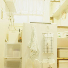 落ちない!簡単スッキリ★キャンドゥのタオルホルダー