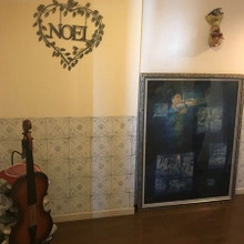 DIY☆壁の下半分だけ貼り替えて腰壁に