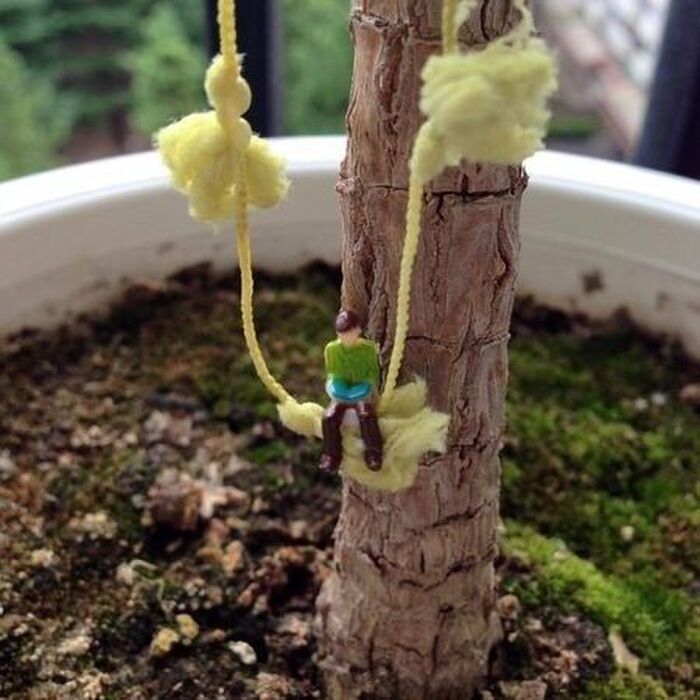 植木鉢ジオラマ♪