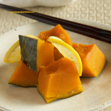 すっきりな味わいでお弁当にも かぼちゃのレモン煮