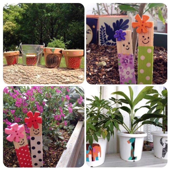 100均で楽しい!ベランダガーデニング♪